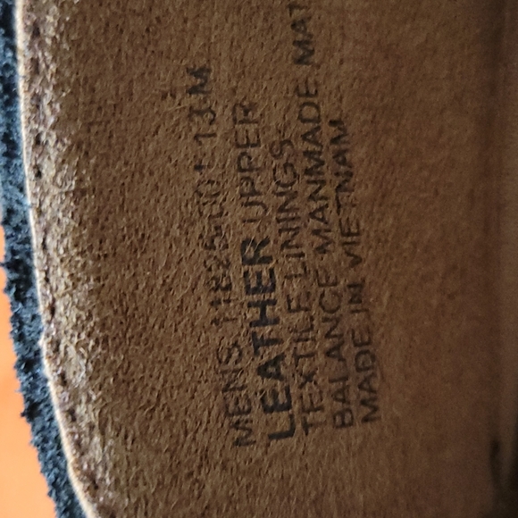 GUC Florsheim Dress Elegant Black Leather Mens Shoes Sneakers US Size 13 - Picture 6 of 10